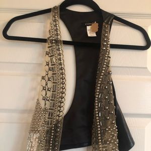 New with tags Beaded vest
